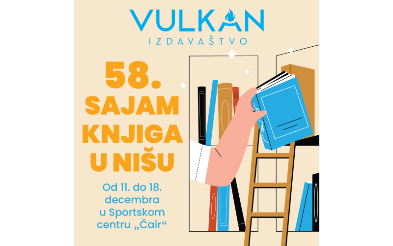 Vulkan izdavaštvo na 58. Sajmu knjiga u Nišu