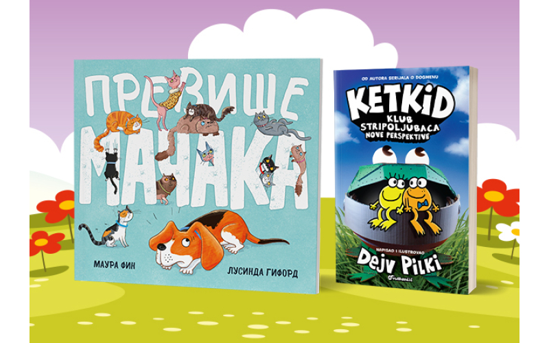 Slikovnica „Previše mačaka“ i nova avantura iz Kluba stripoljubaca: „Nove perspektive“ uskoro u prodaji