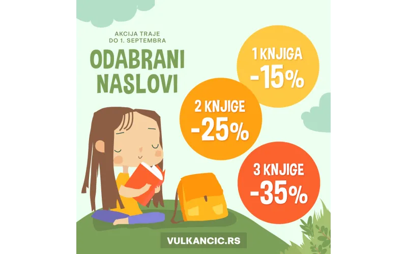 Povratak u školu sa najčitanijim Vulkančić knjigama
