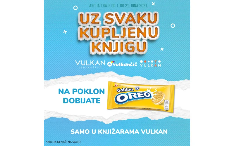 Vulkan izdavaštvo i Golden Oreo poklon-akcija!