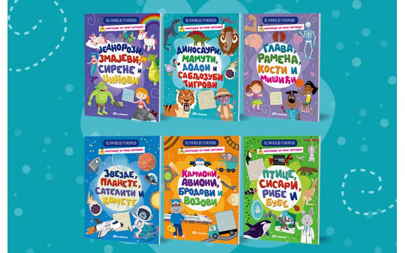 Nove edukativne knjige iz serijala „Od znalca do genijalca“ u Vulkančiću