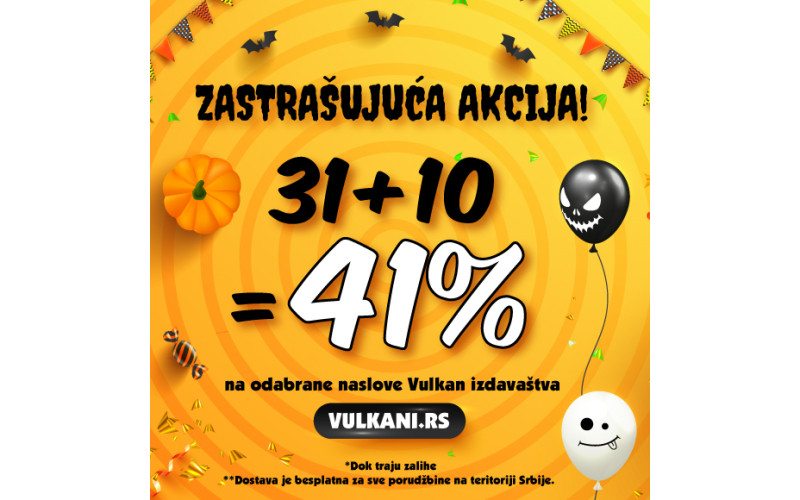 Zastrašujuća akcija Vulkan izdavaštva