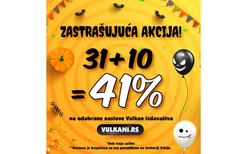 Zastrašujuća akcija Vulkan izdavaštva