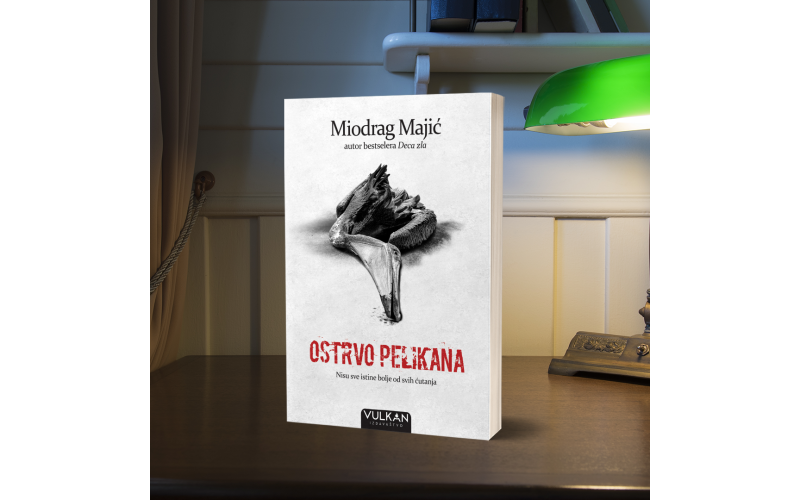 Ostrvo pelikana, nova knjiga Miodraga Majića, uskoro u knjižarama
