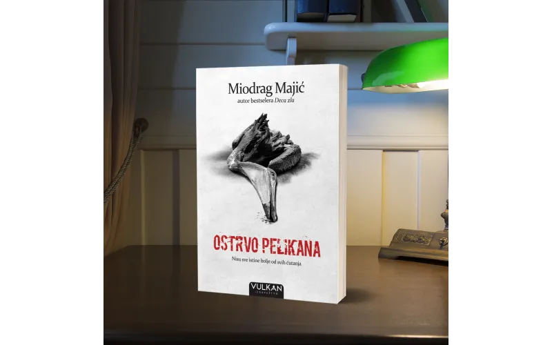 Ostrvo pelikana, nova knjiga Miodraga Majića, uskoro u knjižarama