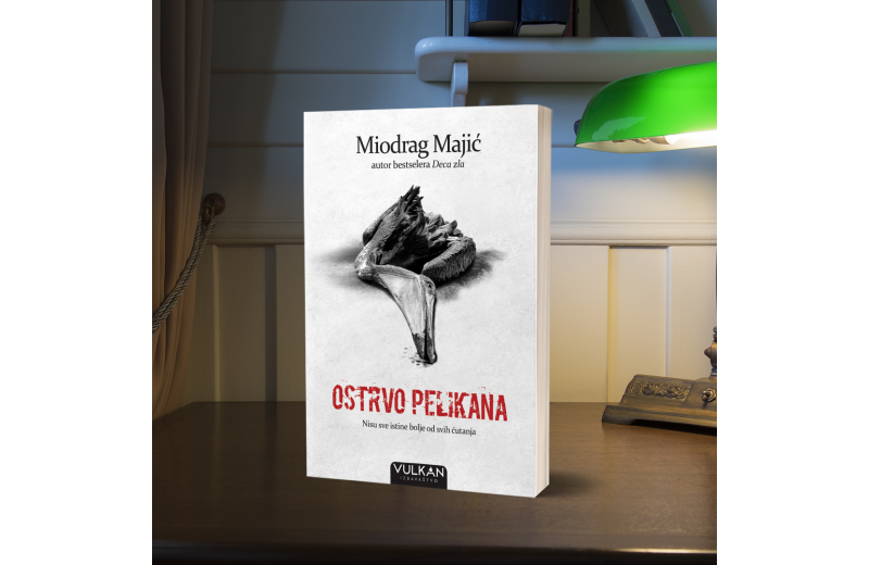 Ostrvo pelikana, nova knjiga Miodraga Majića, uskoro u knjižarama