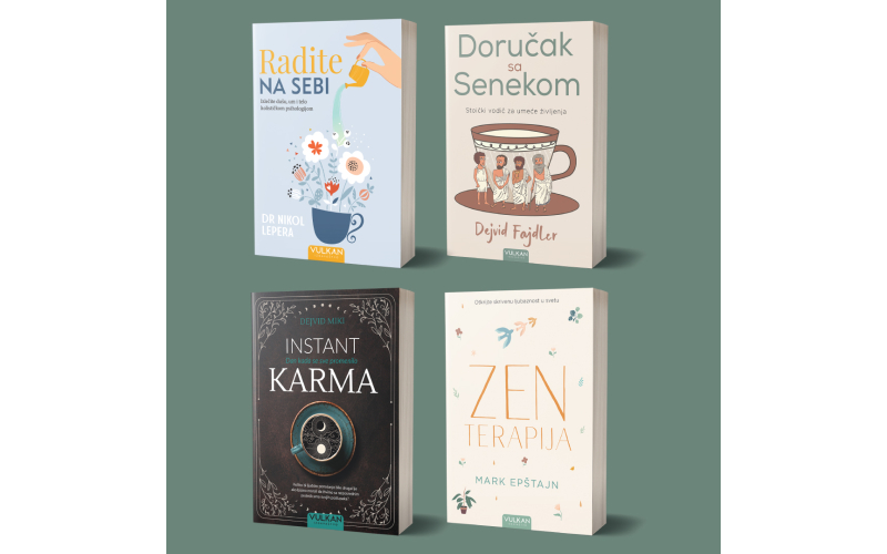 Hitovi iz oblasti popularne psihologije na Vulkanovom sajmu knjiga