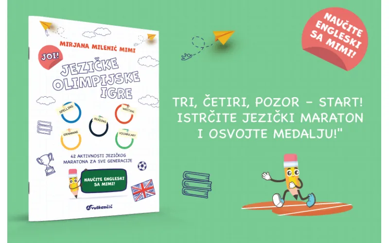 Nova knjiga Mirjane Milenić Mimi – „Jezičke olimpijske igre“ u prodaji