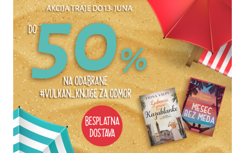 Vulkan knjige za savršen odmor – popusti do 50%