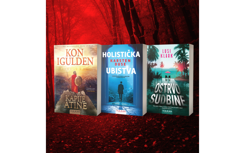 Vrhunsko delo istorijske fikcije i trileri kakve dosad niste čitali - uskoro u Vulkan izdavaštvu
