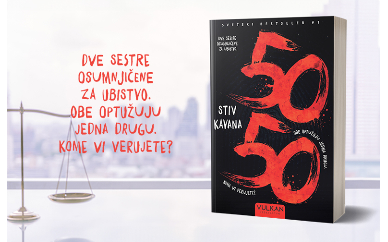 Nova sudska drama iz pera briljantnog Stiva Kavane: „Pedeset-pedeset“ u prodaji