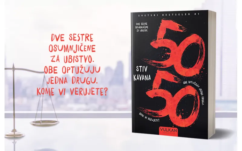 Nova sudska drama iz pera briljantnog Stiva Kavane: „Pedeset-pedeset“ u prodaji