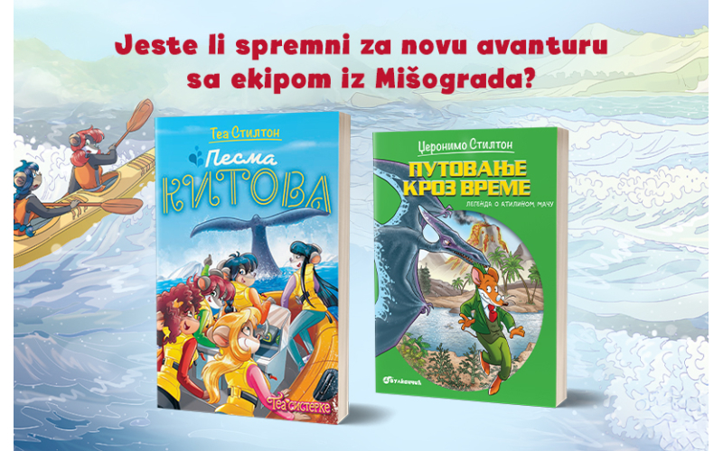 Misterije, putovanja i vremeplov: Novi naslovi iz sveta Tea sisterki i Džeronima Stiltona