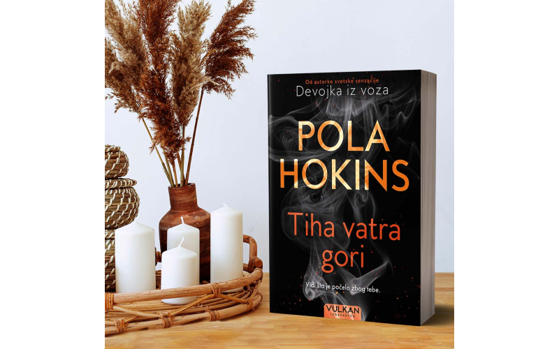 U prodaji je dugoočekivani roman „Tiha vatra gori“ Pole Hokins