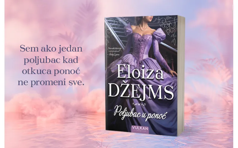 Novi ljubavni roman kraljice romansi – „Poljubac u ponoć“ Eloize Džejms u prodaji