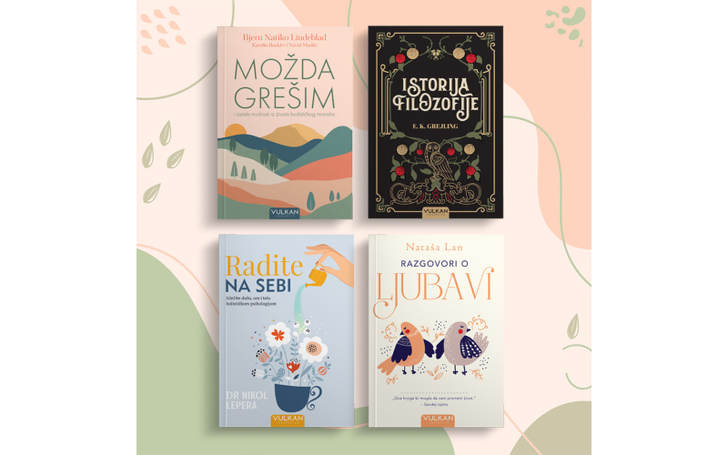 Vulkanova riznica mudrosti za srećniji život – četiri nova naslova