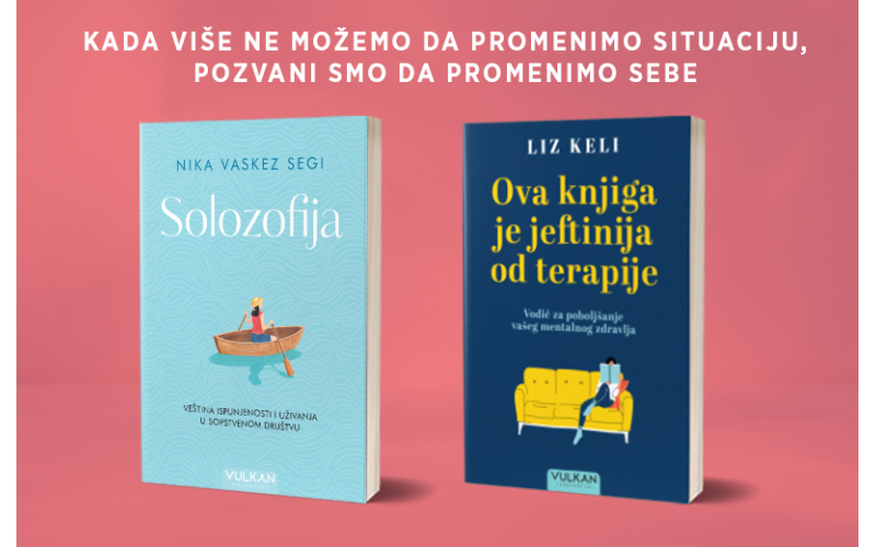 Vaši omiljeni naslovi popularne psihologije: „Solozofija” i „Ova knjiga je jeftinija od terapije”