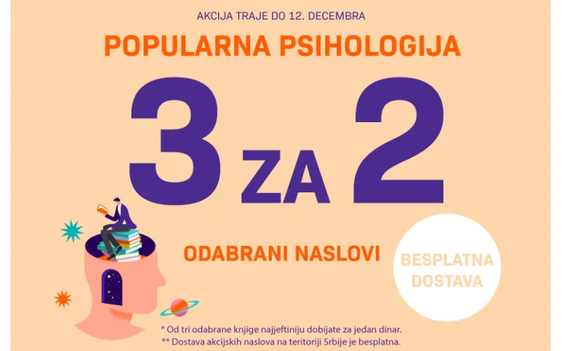 Sjajna ponuda za ljubitelje popularne psihologije: Kupiš 2, čitaš 3 Vulkan knjige