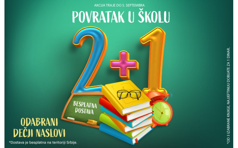 Povratak u školu: Ekskluzivna ponuda – platiš 2, čitaš 3 Vulkančić knjige