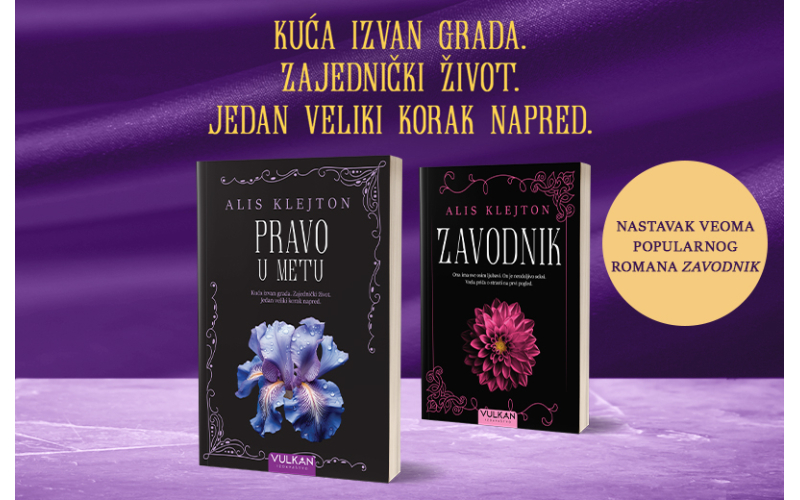Alis Klejton donosi novu romantičnu komediju: Bestseler „Pravo u metu“ u prodaji