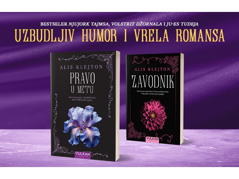 Alis Klejton donosi novu romantičnu komediju: Bestseler „Pravo u metu“ uskoro u prodaji