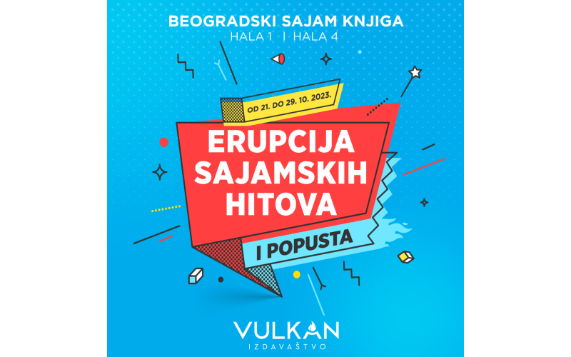 Vulkan izdavaštvo na 66. Međunarodnom beogradskom sajmu knjiga