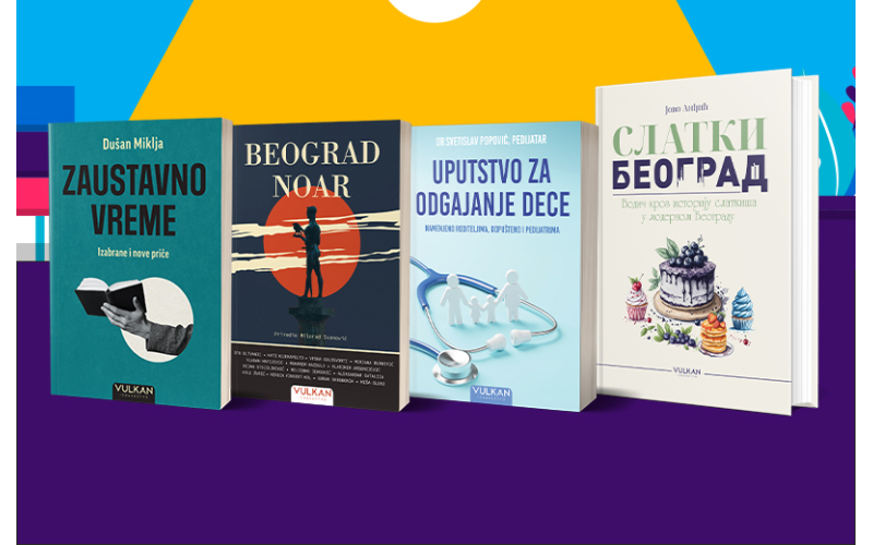 Vulkan slavi domaću književnost: Predstavljamo četiri nova dela