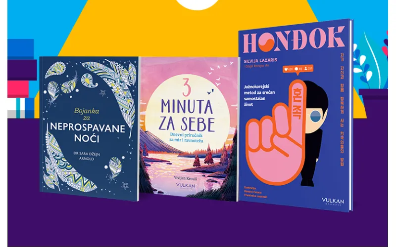 3 knjige za dušu, mir i lepši san: Vulkanov GIFT izbor na Sajmu knjiga