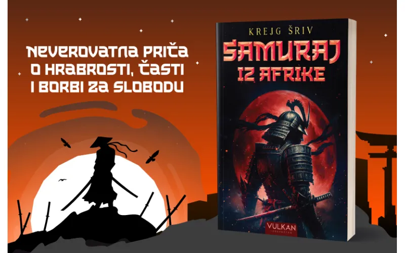 Istinita priča o Jasukeu, prvom crnom samuraju u feudalnom Japanu: „Samuraj iz Afrike“ u prodaji