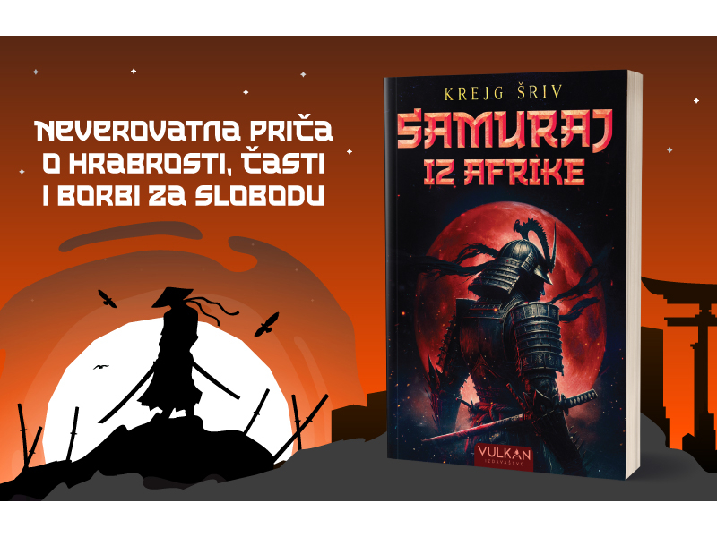 Istinita priča o Jasukeu, prvom crnom samuraju u feudalnom Japanu: „Samuraj iz Afrike“ uskoro u prodaji