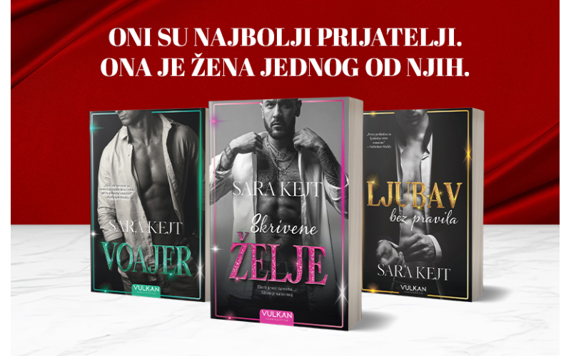 Kad požuda pređe granicu prijateljstva: Novi roman Sare Kejt koji preispituje sve tabue „Skrivene želje“ u prodaji