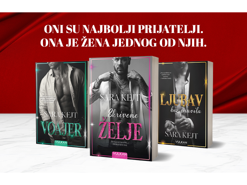 Kad požuda pređe granicu prijateljstva: Novi roman Sare Kejt koji preispituje sve tabue  „Skrivene želje“ uskoro u prodaji
