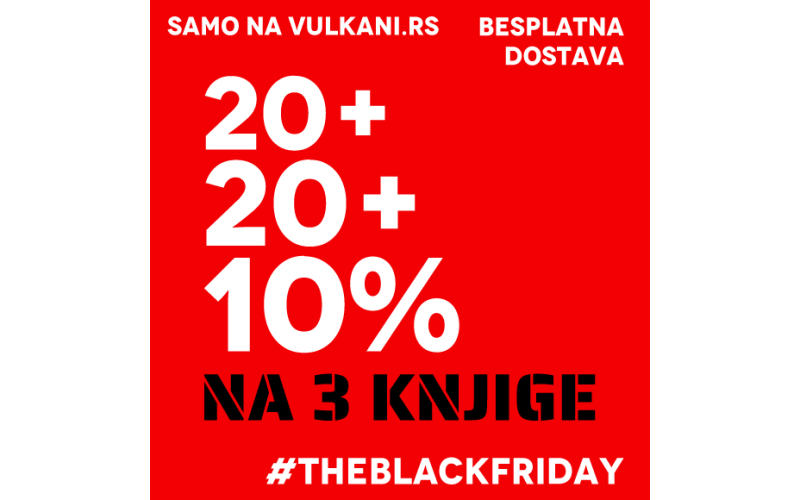 Black Friday akcija na sajtu Vulkan izdavaštva