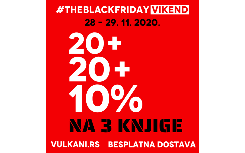 Black Friday akcija na sajtu Vulkan izdavaštva se nastavlja!
