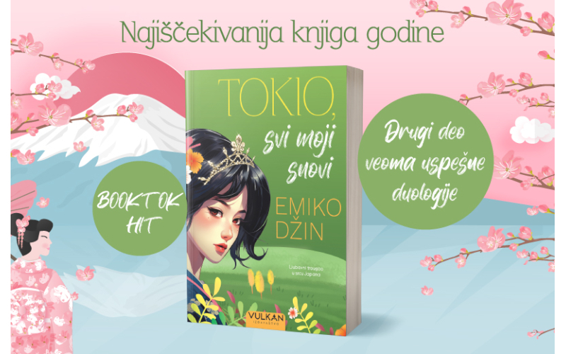 Još jedan BookTok hit Emiko Džin – „Tokio, svi moji snovi“ najiščekivanija knjiga godine