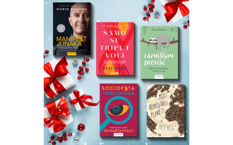Vulkanovih TOP 5 naslova popularne psihologije