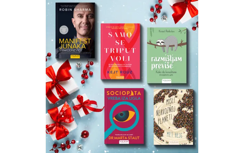 Vulkanovih TOP 5 naslova popularne psihologije
