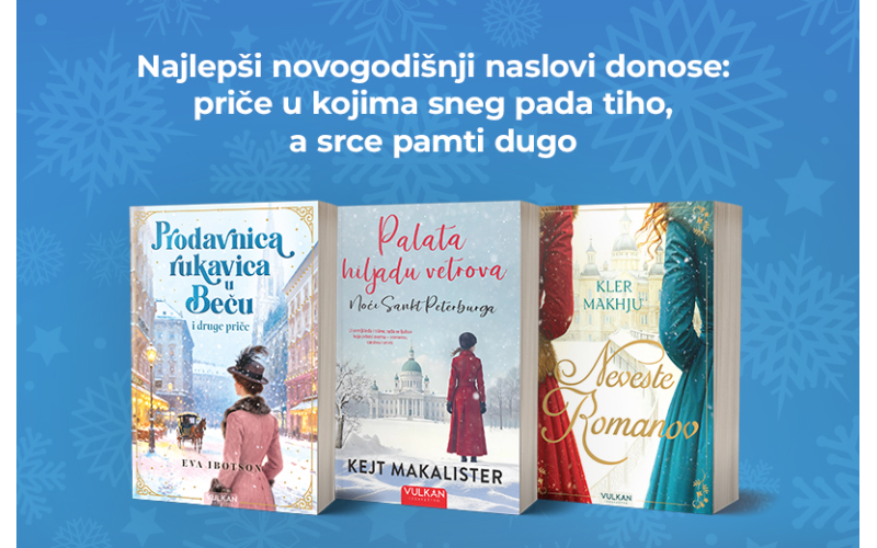 Praznične knjige: Tri nova naslova