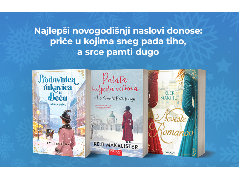 Praznične knjige: Tri nova naslova