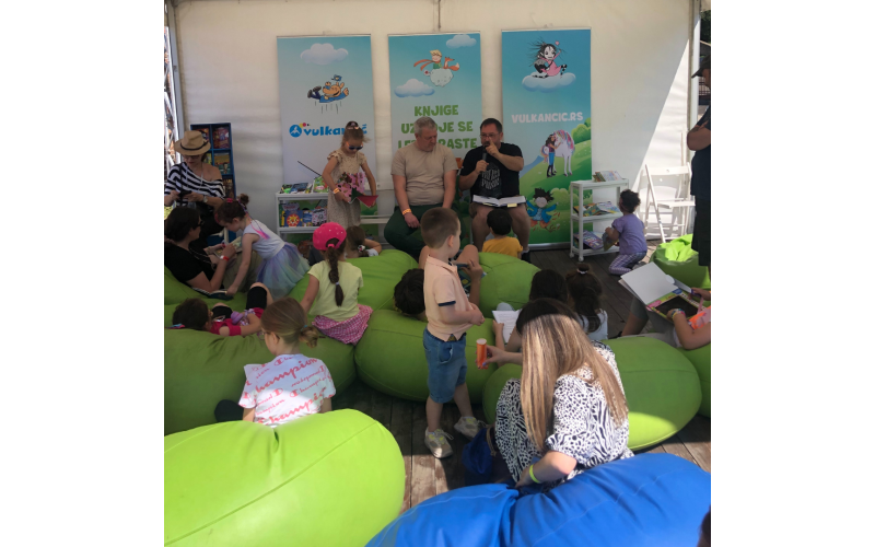 VULKANČIĆ ČITALAČKI KLUB NA HUMANITARNOM FESTIVALU MIRIS BOJA