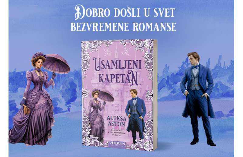 Istorijsko-ljubavni roman „Usamljeni kapetan“ Alekse Aston uskoro u prodaji