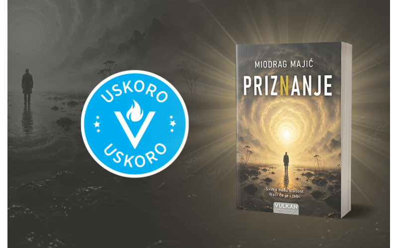 Novi roman Miodraga Majića: Uskoro stiže „Priznanje”!