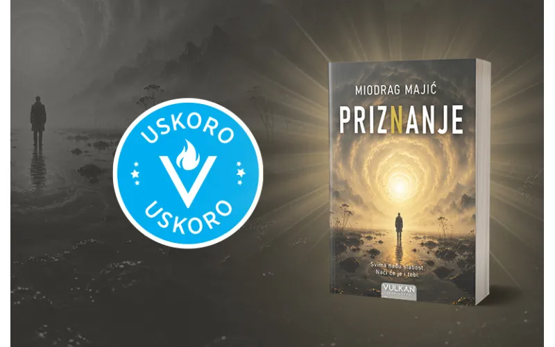 Novi roman Miodraga Majića: Uskoro stiže „Priznanje”!