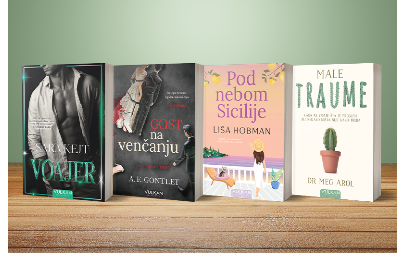 Strast, misterija i introspekcija – novi naslovi Vulkan izdavaštva uskoro u prodaji