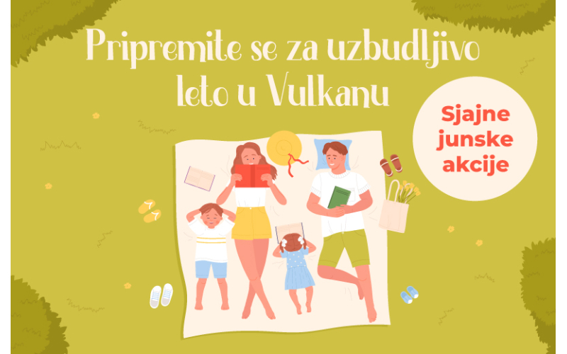 Jun u znaku knjige: „Vulkan izdavaštvo“ priprema za vas mesec pun iznenađenja i popusta!