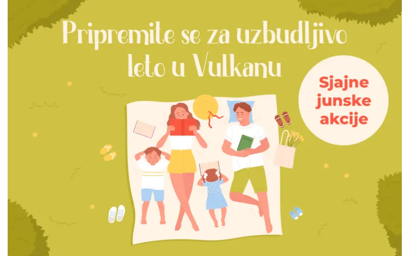 Jun u znaku knjige: „Vulkan izdavaštvo“ priprema za vas mesec pun iznenađenja i popusta!