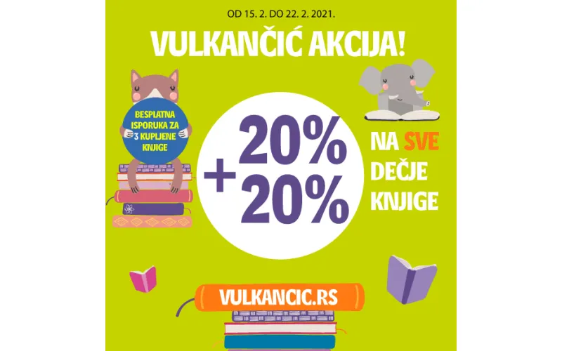Najlepše knjige za najmlađe čitaoce uz dodatnih 20% popusta