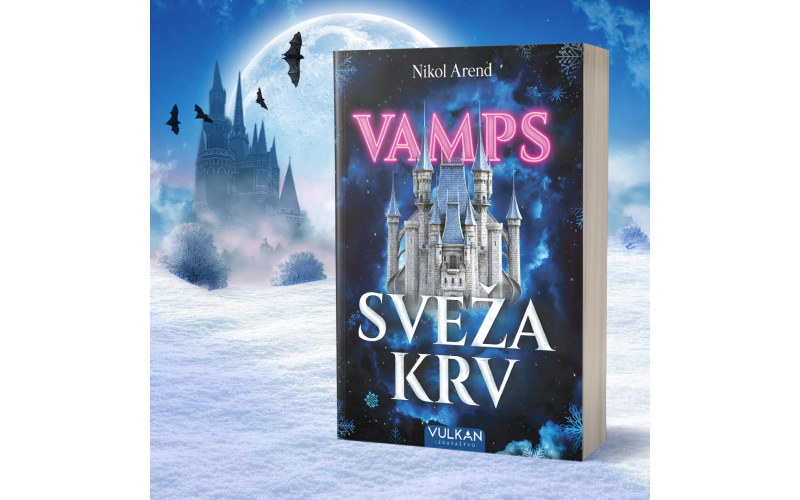 BookTok hit Nikol Arend „VAMPS: Sveža krv“ uskoro u Vulkan izdavaštvu