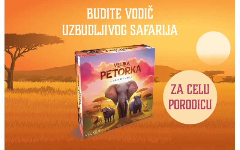 Prava safari avantura u vašem domu: Upoznajte igru „Velika petorka: Safari tura“