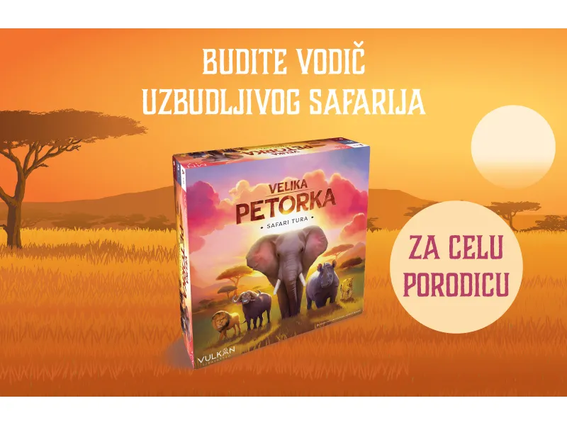 Prava safari avantura u vašem domu: Upoznajte igru „Velika petorka: Safari tura“